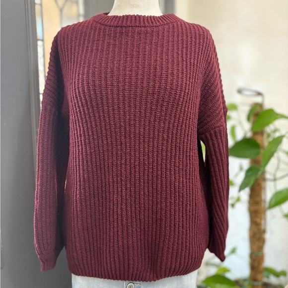 PrettyGarden Women’s Chunky Knitted Pullover Long Sleeve Casual Crewneck Sweater - Picture 2 of 9